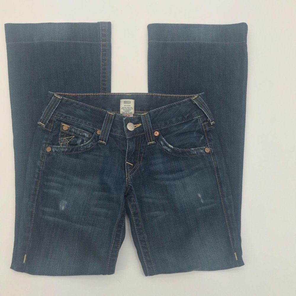 WOMENS‎ TRUE RELIGION CANDICE BLUE JEANS